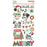 Simple Stories Say Cheese Classic Mouse Christmas - Chipboard Stickers