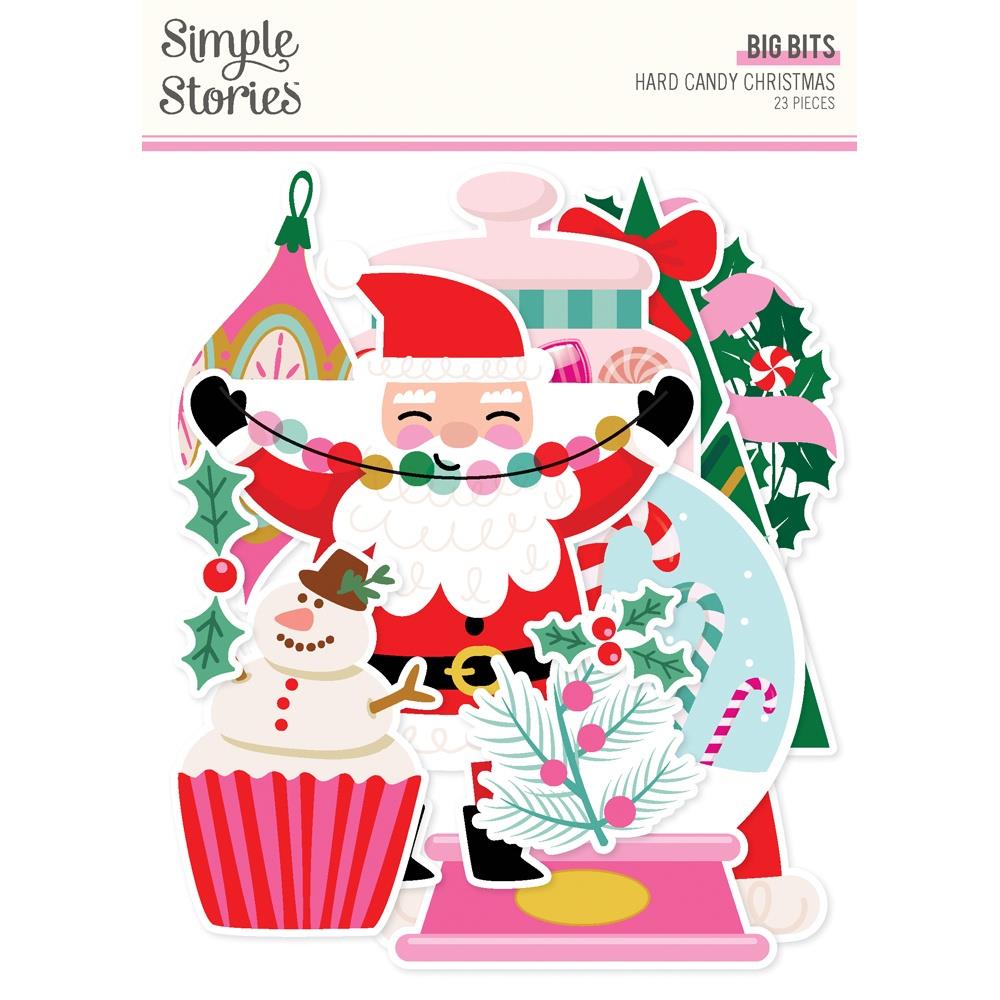 Simple Stories Hard Candy Christmas - Big Bits & Pieces
