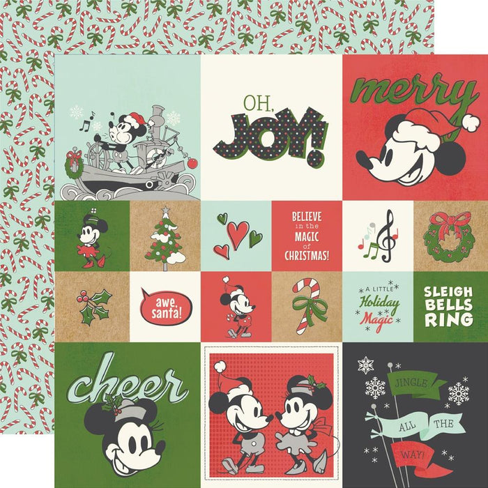 Simple Stories Say Cheese Classic Mouse Christmas - 2x2/4x4 Elements