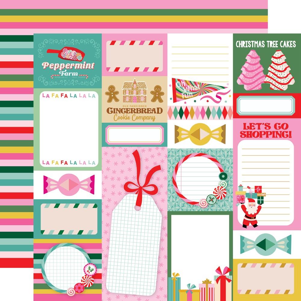 Simple Stories Hard Candy Christmas - Journal Elements