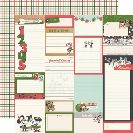 Simple Stories Say Cheese Classic Mouse Christmas - Journal Elements