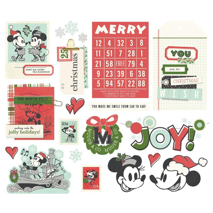 Simple Stories Say Cheese Classic Mouse Christmas - Big Bits & Pieces