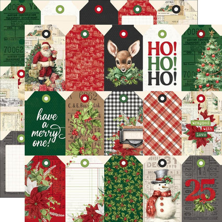 Simple Stories Simple Vintage Believe - Tag Elements