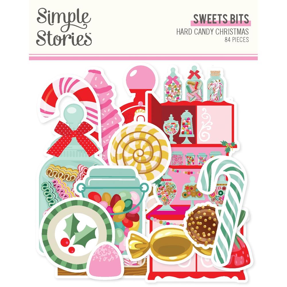 Simple Stories Hard Candy Christmas - Sweets Bits & Pieces