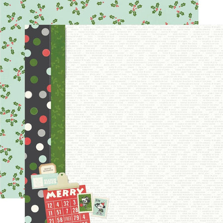 Simple Stories Say Cheese Classic Mouse Christmas - Merry Magic