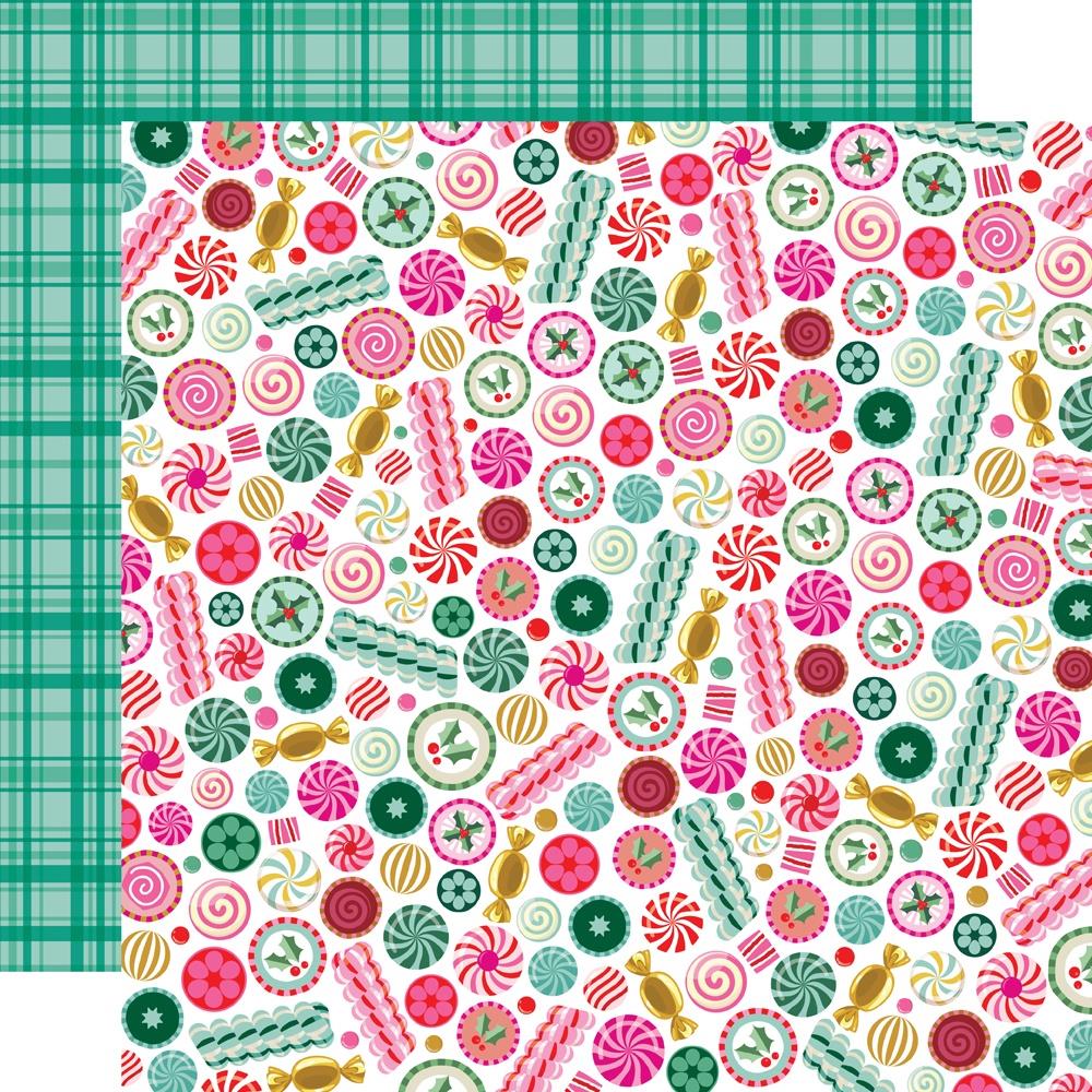 Simple Stories Hard Candy Christmas - Peppermint Swirls