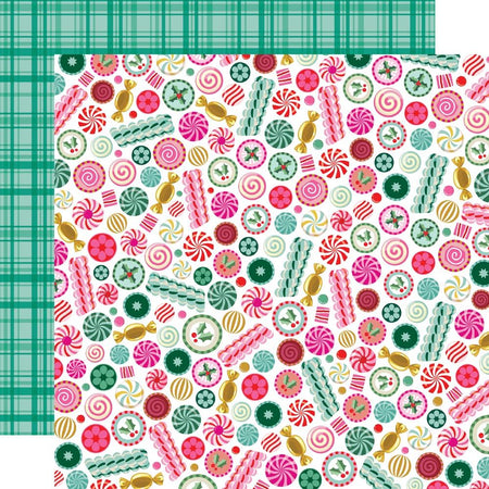 Simple Stories Hard Candy Christmas - Peppermint Swirls