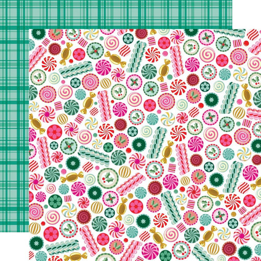 Simple Stories Hard Candy Christmas - Peppermint Swirls