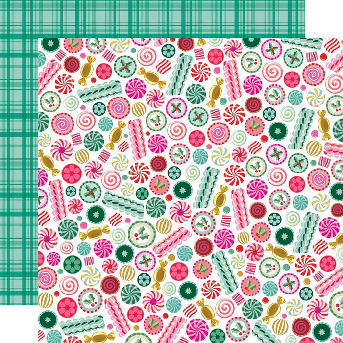 Simple Stories Hard Candy Christmas - Peppermint Swirls