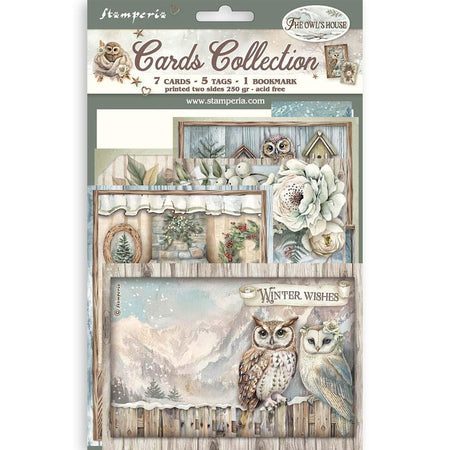 Stamperia The Owl's House - Cards Collection