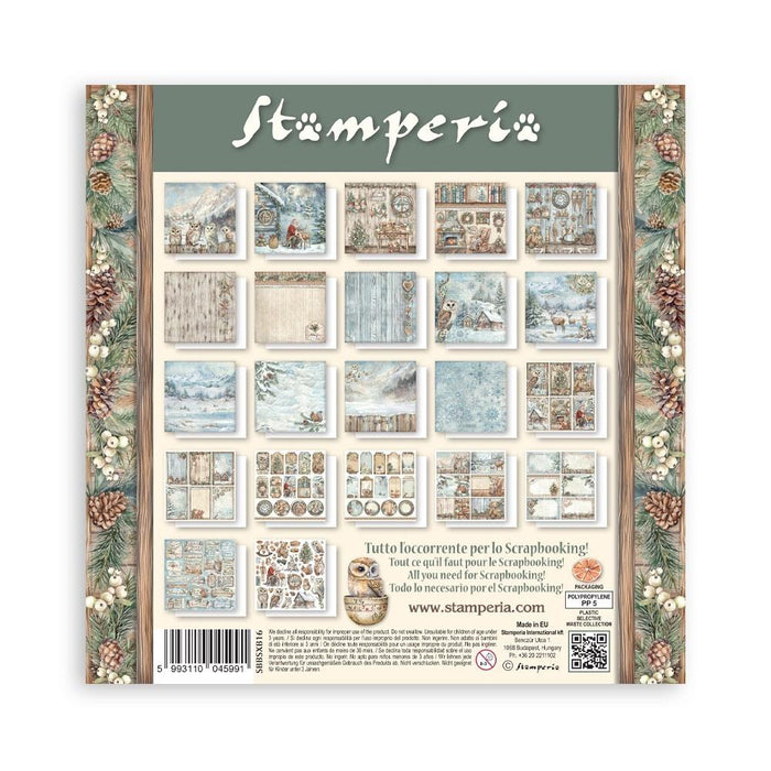 Stamperia The Owl's House - 8x8 Maxi Paper Pack