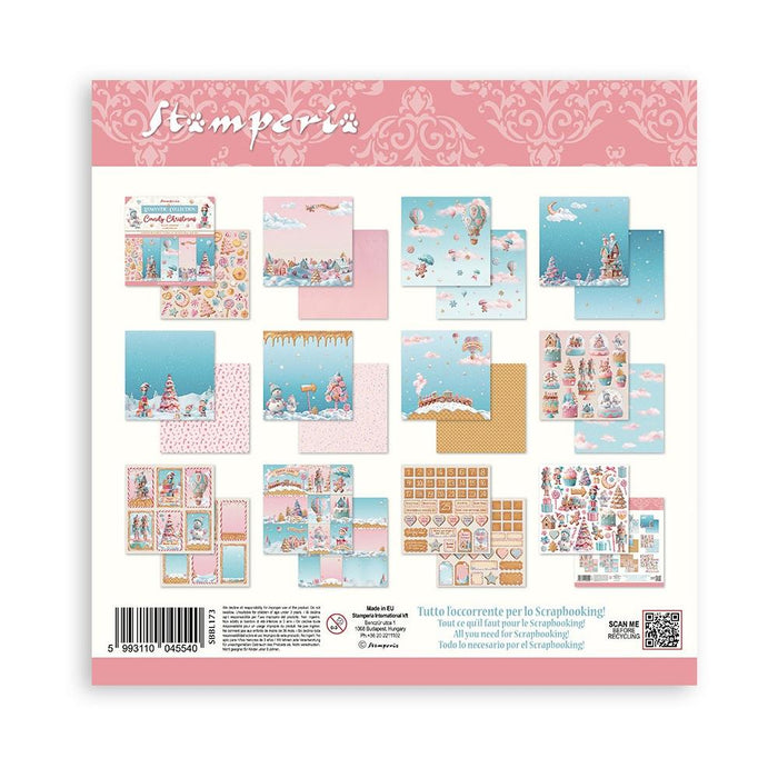 Stamperia Candy Christmas - 12x12 Paper Pack
