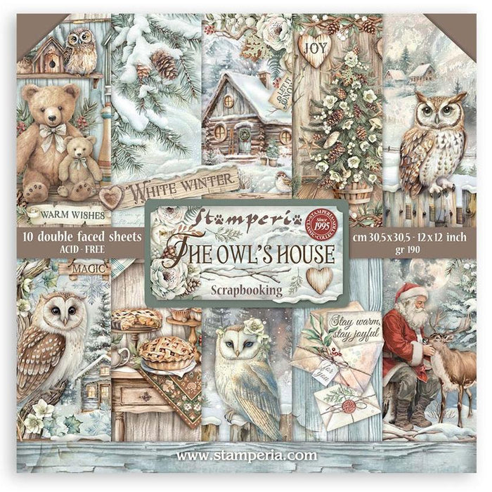 Stamperia The Owl's House - 12x12 Paper Pack