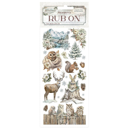 Stamperia The Owl's House - Wildlife Rub-Ons