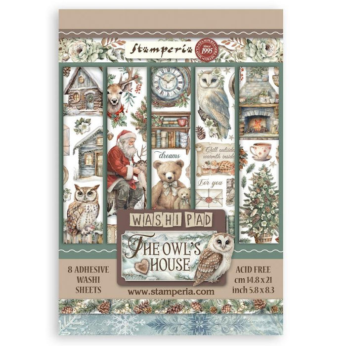 Stamperia The Owl's House - A5 Washi Pad
