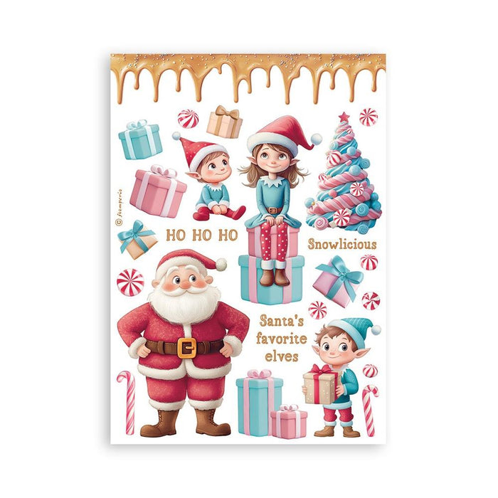 Stamperia Candy Christmas - A5 Washi Pad