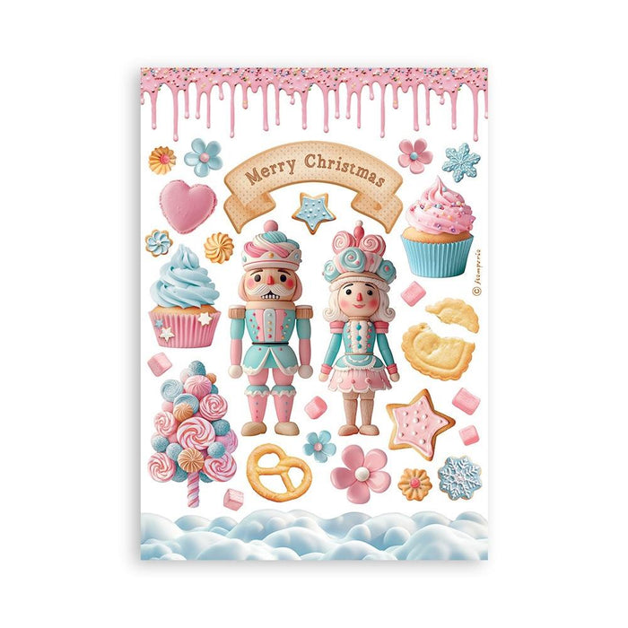 Stamperia Candy Christmas - A5 Washi Pad