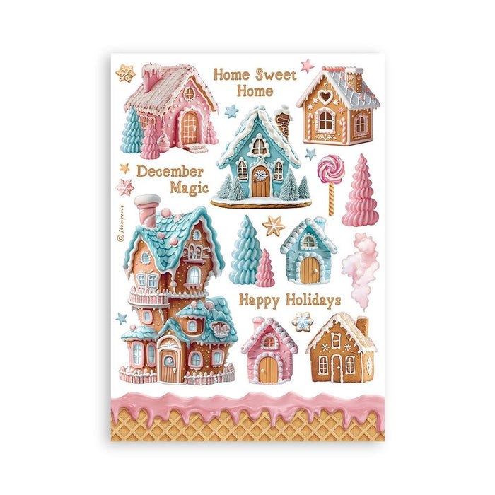 Stamperia Candy Christmas - A5 Washi Pad
