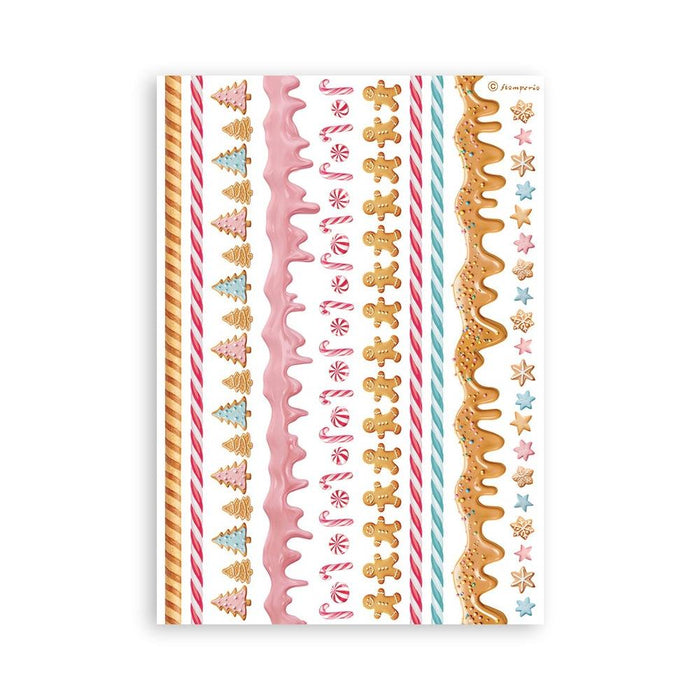 Stamperia Candy Christmas - A5 Washi Pad