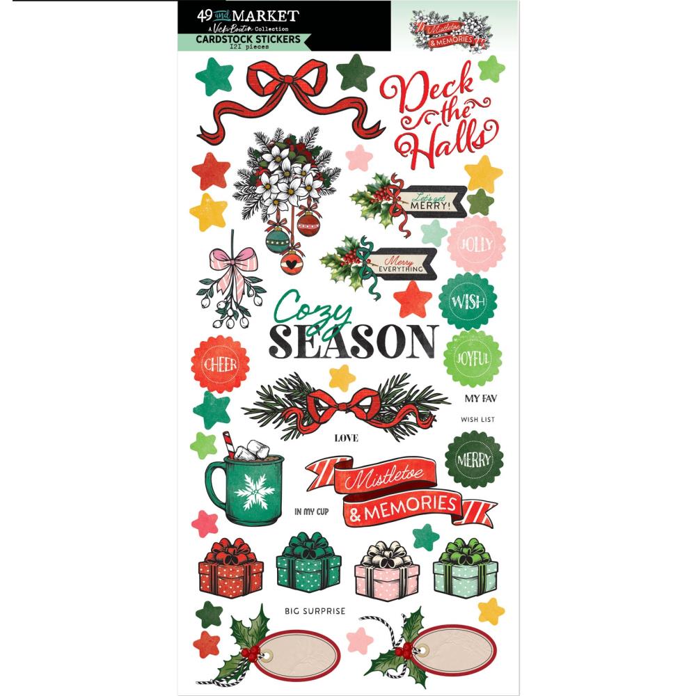 49 & Market Vicki Boutin Mistletoe & Memories - Cardstock Stickers