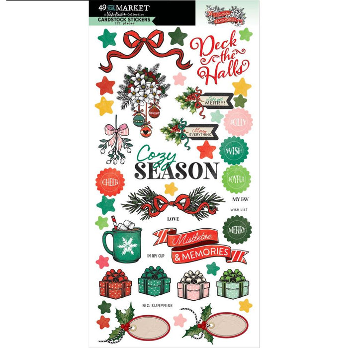 49 & Market Vicki Boutin Mistletoe & Memories - Cardstock Stickers