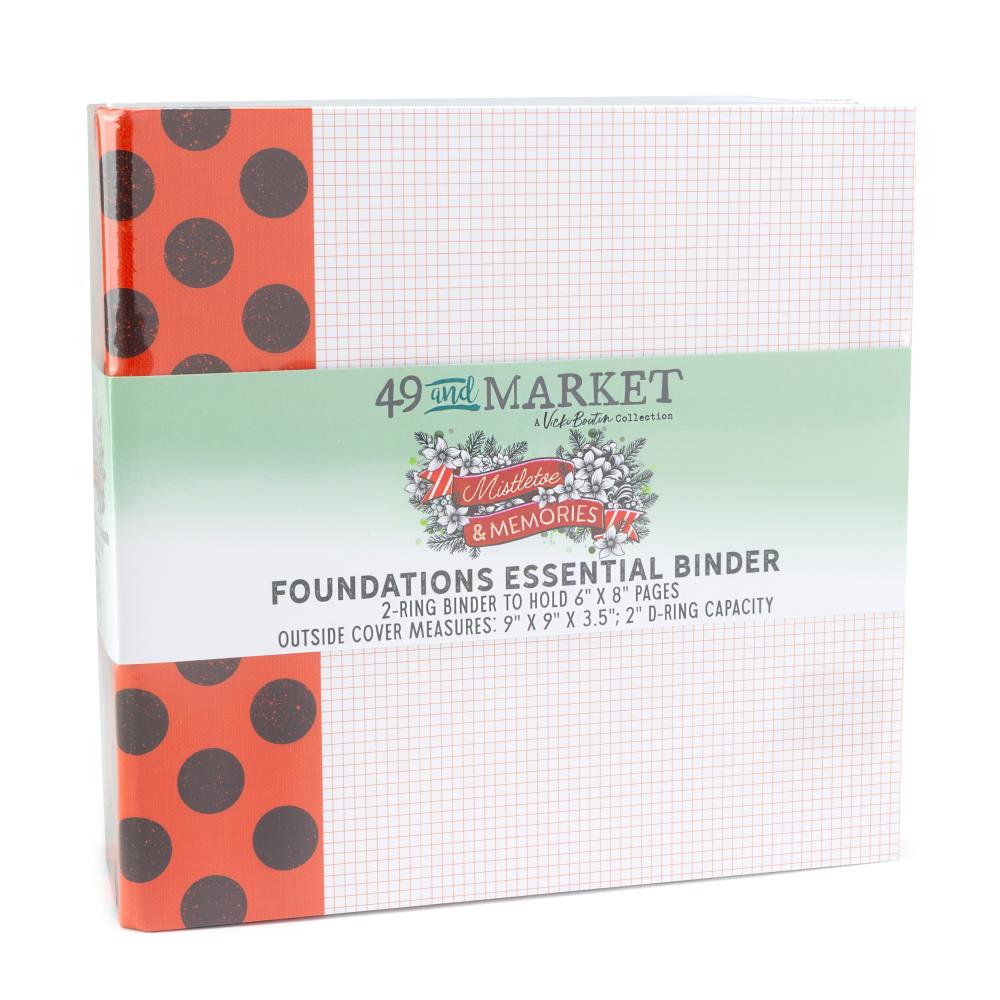 49 & Market Vicki Boutin Mistletoe & Memories - Foundations Essential Binder