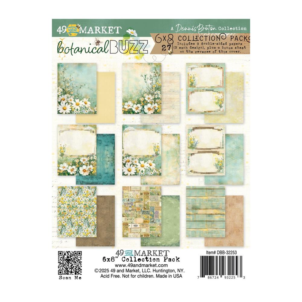 49 & Market Botanical Buzz - 6x8 Collection Pack