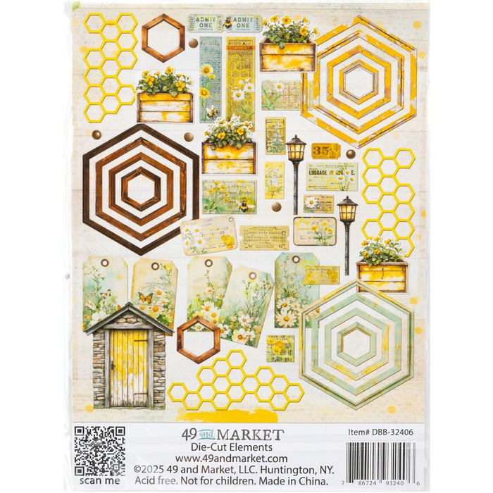 49 & Market Botanical Buzz - Die Cut Elements