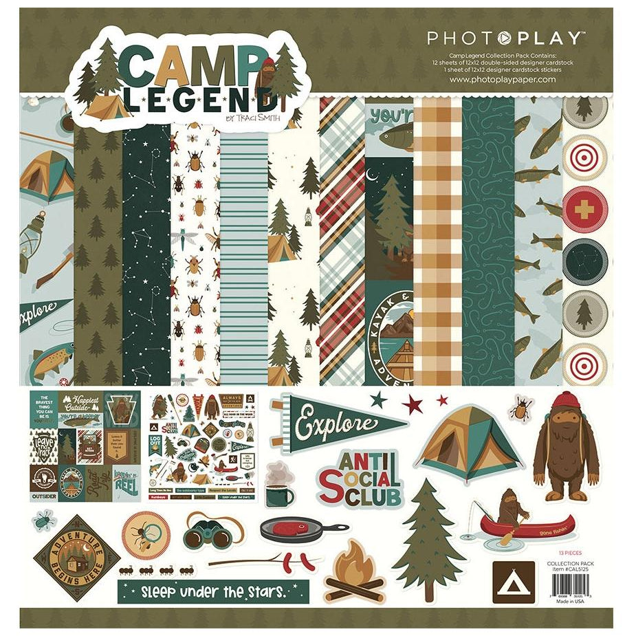 Photoplay Camp Legend - Collection Pack