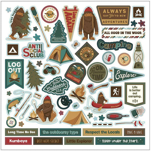 Photoplay Camp Legend - Element Stickers