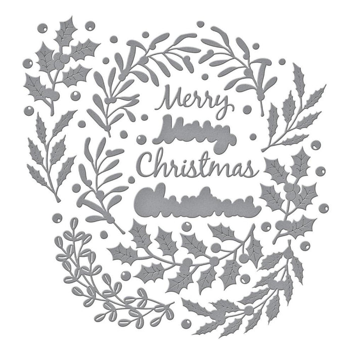 Spellbinders Dies - Seasonal Wreath Foliage