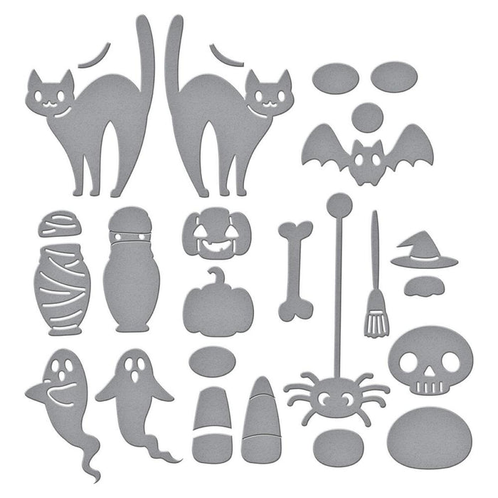 Spellbinders Dies - Halloween Tick Tock