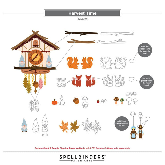 Spellbinders Dies - Harvest Time