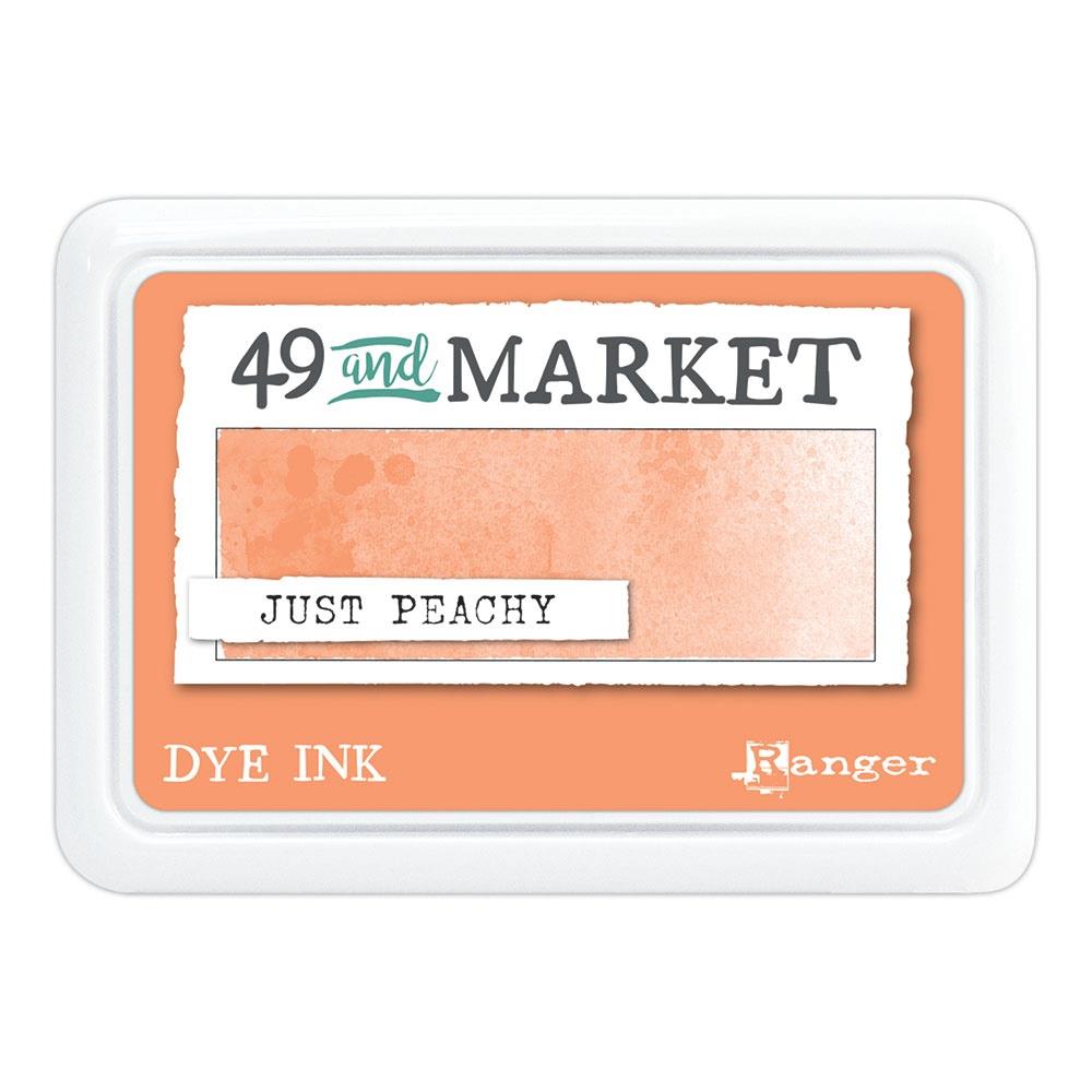 Ranger 49 & Market Dye Ink Pad - Just Peachy