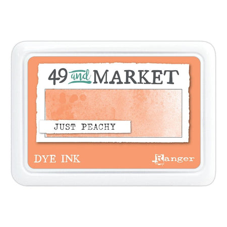 Ranger 49 & Market Dye Ink Pad - Just Peachy