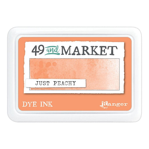 Ranger 49 & Market Dye Ink Pad - Just Peachy