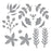 Spellbinders Dies - Christmas Foliage