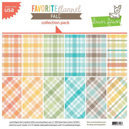 Lawn Fawn Favorite Flannel - Collection Pack