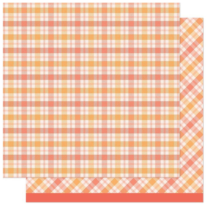 Lawn Fawn Favorite Flannel - Pumpkin Spice