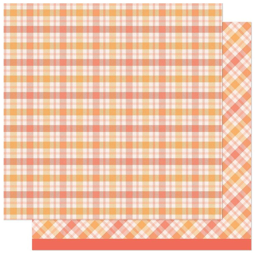 Lawn Fawn Favorite Flannel - Pumpkin Spice