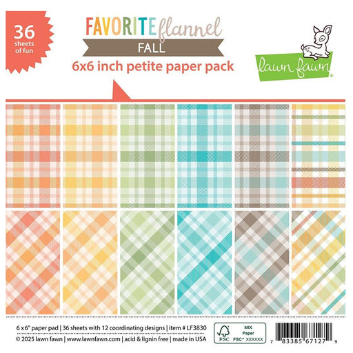Lawn Fawn Favorite Flannel - 6x6 Pad