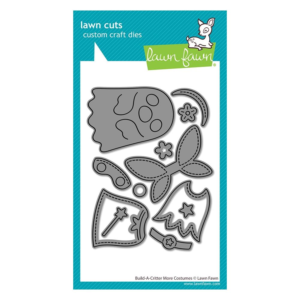 Lawn Fawn Craft Die - Build-A-Critter More Costumes