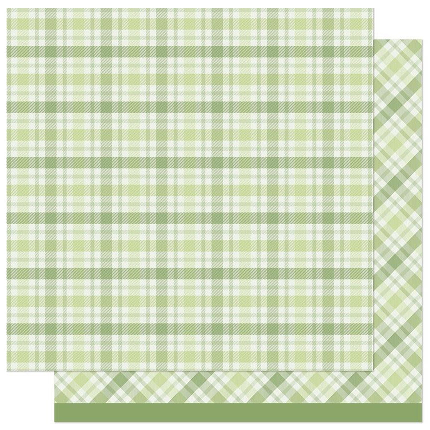 Lawn Fawn Favorite Flannel - Green Tea