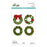 Spellbinders Dies Classic Mouse Christmas - Holiday Wreath