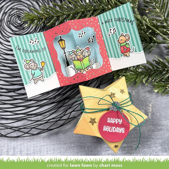 Lawn Fawn Craft Die - Star Treat Box