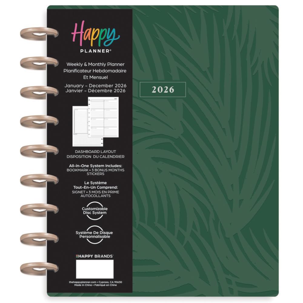 Me & My Big Ideas Happy Planner - Natural State Classic 12 Month Planner Jan 26 - Dec 26