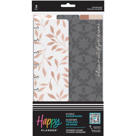 Me & My Big Ideas Happy Planner - Modern Charm Classic Dashboard