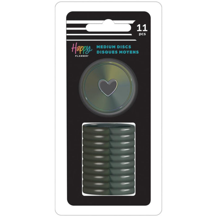 Me & My Big Ideas Happy Planner - Iron Iridescence Medium Plastic Discs