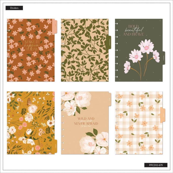 Me & My Big Ideas Happy Planner - Vintage Garden Classic 12 Month Planner Jan 26 - Dec 26