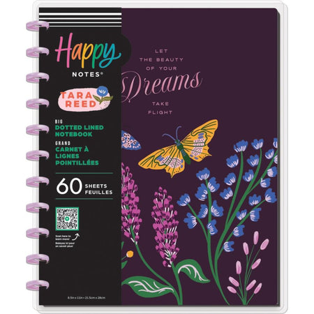 Me & My Big Ideas Happy Planner  - Butterfly Botanicals Big Dotted Line Notebook